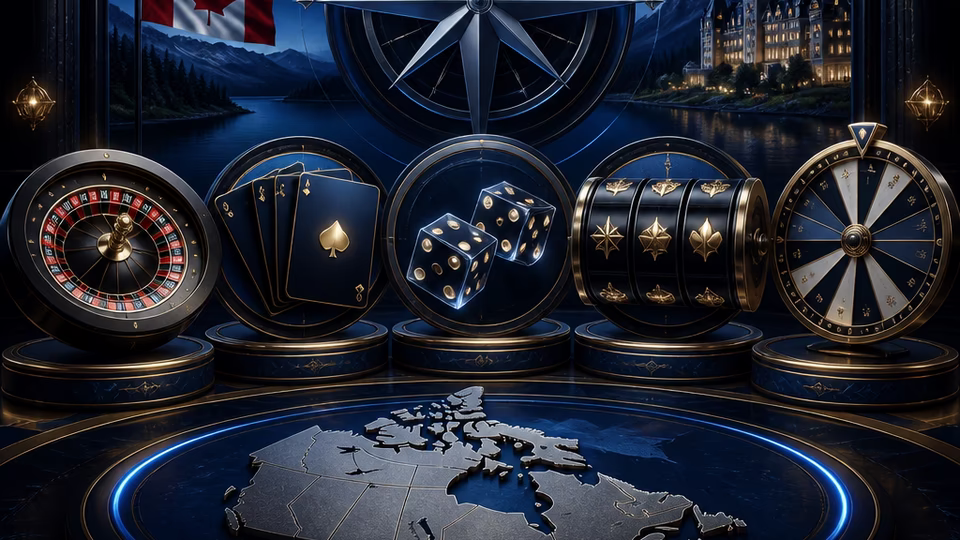 Casino game lobby categories for Conquestador Casino players