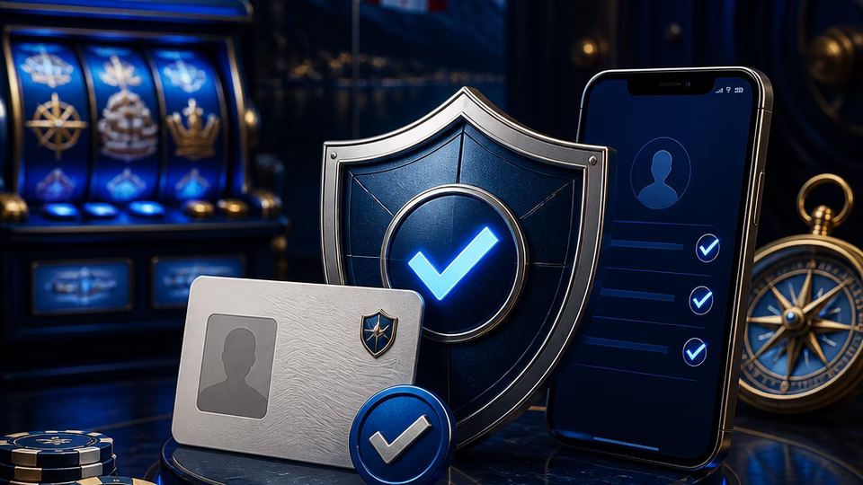 Verification after registration for Conquestador Casino players
